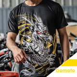 INX Spirit of Dragon Round Neck Graphics Tee