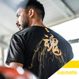 INX Spirit of Dragon Round Neck Graphics Tee