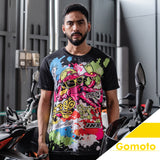 INX Notty Mellow Round Neck Graphics Tee