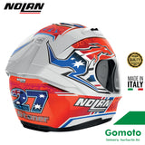 NOLAN N60-6 Casey Stoner Metal White Helmet (50)