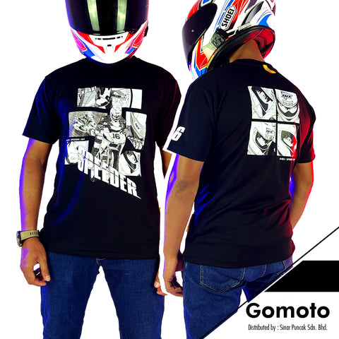 INX Speeder Round Neck Graphics Tee