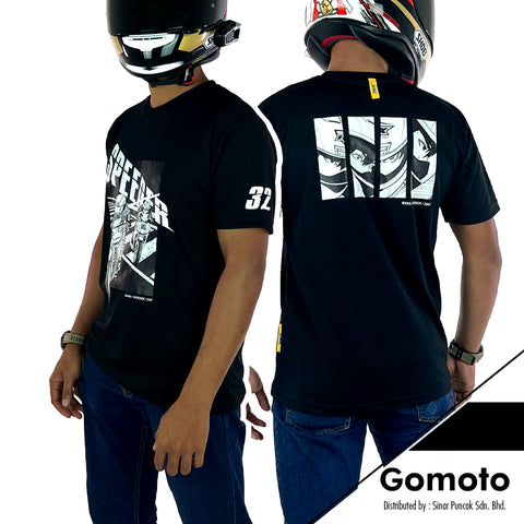 INX Speeder Round Neck Graphics Tee