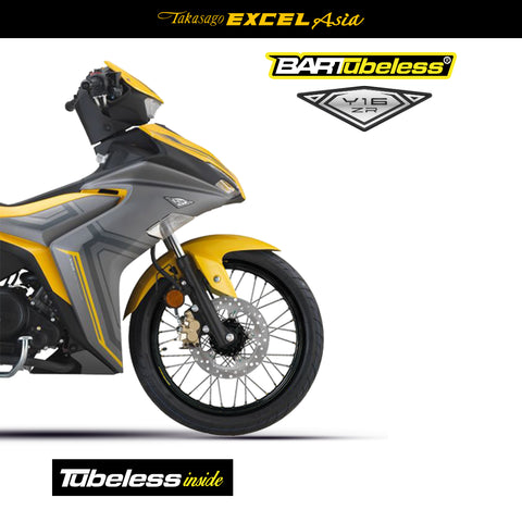 BARTubeless Yamaha Y15zr/Y16zr V2 Takasago Excel Asia ( FR1.60x17 / RR1.60x17 )