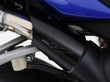 YOSHIMURA (STC) 110-388-5W80 TITANIUM COVER / CARBON END SLIP-ON R77J EXHAUST FOR YAMAHA YZF-R1