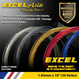 Takasago EXCEL Asia rim (2.15mm x 17") 36 Holes