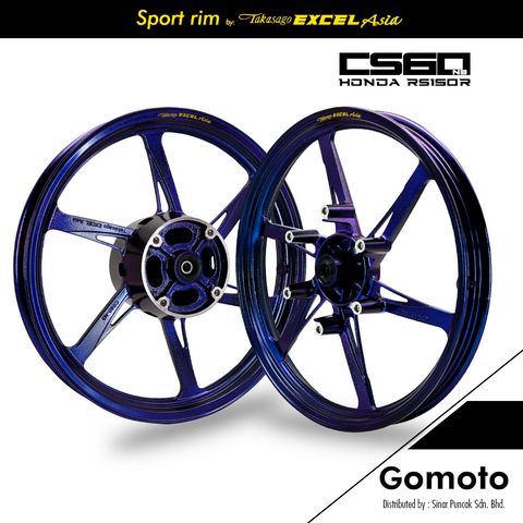 Takasago EXCEL Asia Honda RS150r CS60-N3 Sport rim Phantom Purple ( 1.60 / 1.85 x 17" )