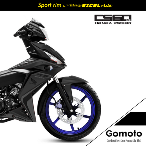 Takasago EXCEL Asia Honda RS150r CS60-N3 Sport rim Phantom Purple ( 1.60 / 1.85 x 17" )