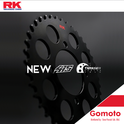 RK Takasago Chain Honda RS150/RS-X150 TAMASHII All Black Sprocket