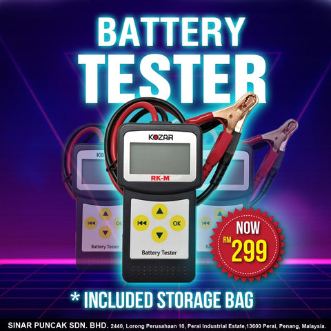 RK-M KZ-200 BATTERY TESTER
