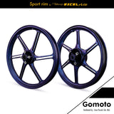 Takasago EXCEL Asia Yamaha Y125Z CSA2-EX Sport rim Phantom Purple