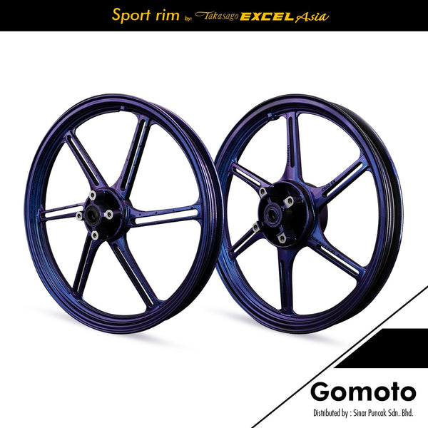Takasago EXCEL Asia Yamaha Y125Z CSA2-EX Sport rim Phantom Purple