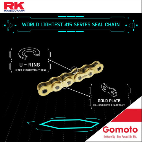 RK Takasago Chain GB415HRU