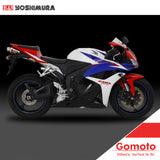 YOSHIMURA 1A0-470-5450 GP-FORCE STAINLESS COVER SLIP-ON EXHAUST FOR HONDA CBR600RR (09-10)