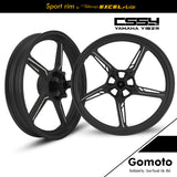 Takasago EXCEL Asia Yamaha Y15zr CS5Y-XV Sport rim ( 1.85 / 2.50 x 17" )
