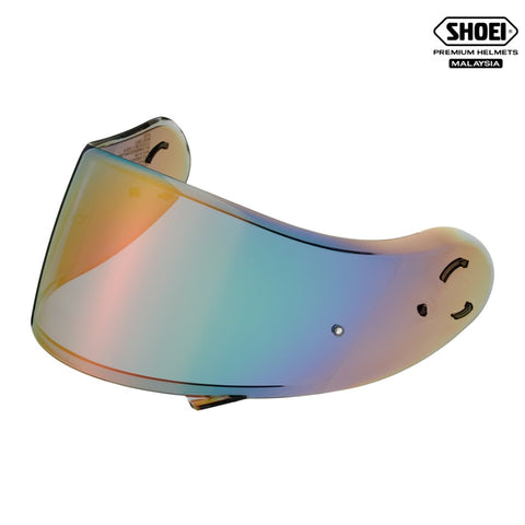 SHOEI CNS-3 SMOKE FIRE ORANGE VISOR