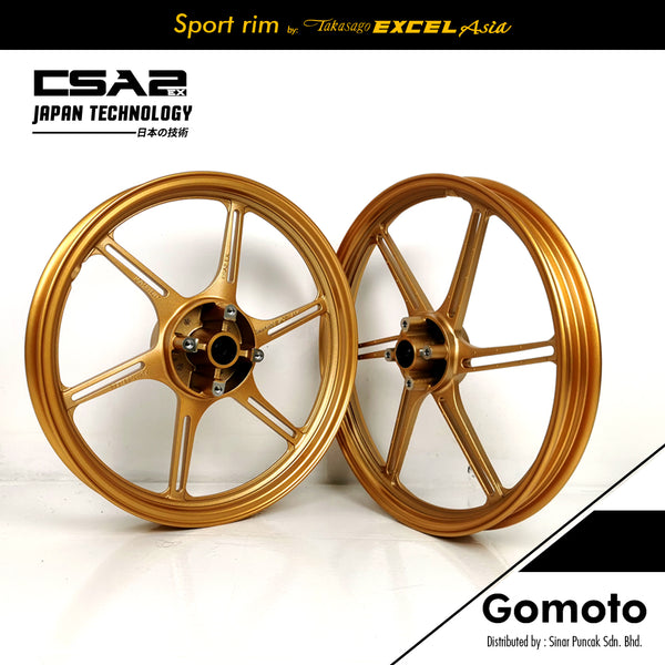Takasago EXCEL Asia Yamaha Y125Z CSA2-EX Sport rim ( 1.60 / 1.60  x 17" )