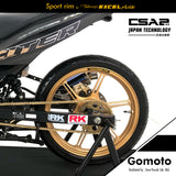 Takasago EXCEL Asia Yamaha Y125Z CSA2-EX Sport rim ( 1.60 / 1.60  x 17" )