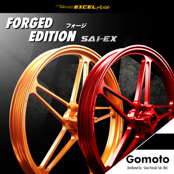Takasago EXCEL Asia Yamaha Y125Z SA1-EX Forge rim ( 1.85 / 2.5  x 17" )