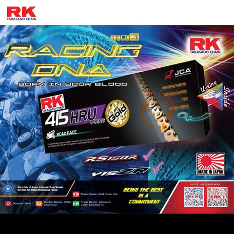 RK Takasago Chain GB415HRU