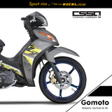 Takasago EXCEL Asia Yamaha Lagenda CS50-SX Sport rim Phantom Purple ( 1.60 / 1.60 x 17" )