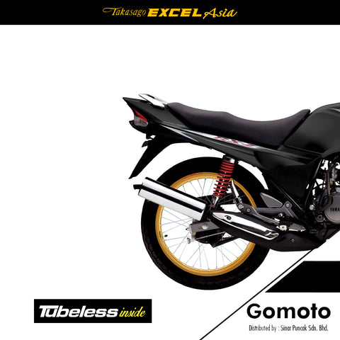 BARTubeless Yamaha RXZ V.2 Takasago Excel Asia (FR1.60x18 / RR1.60x18)