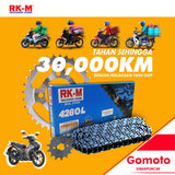 Yamaha Y15zr RK-M HEAVY DUTY CHAIN KIT SET