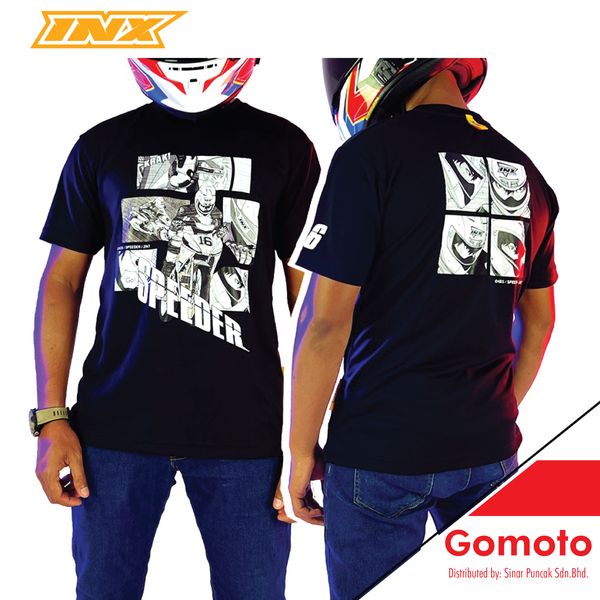 INX Speeder Round Neck Graphics Tee
