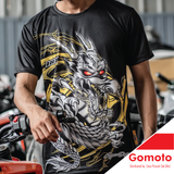 INX Spirit of Dragon Round Neck Graphics Tee