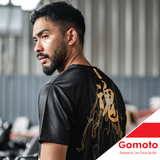 INX Spirit of Dragon Round Neck Graphics Tee