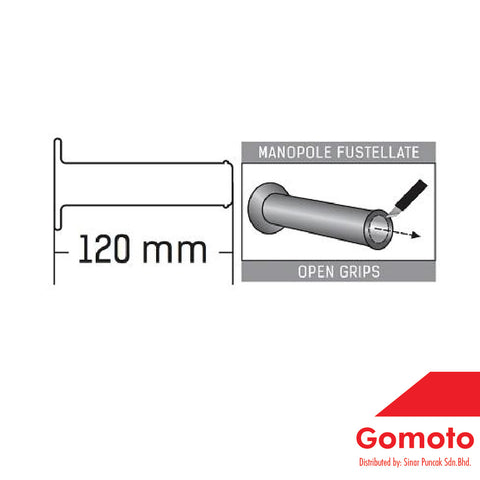 DOMINO Handle Throttle Grips Motorcycle 6274