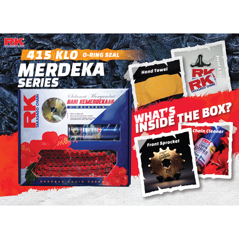 RK 415KLO - Hibiscus Red Chain (Merdeka Limited Edition)