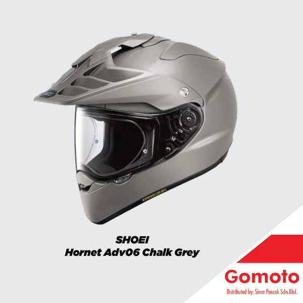SHOEI HORNET ADV06 CHALK GREY