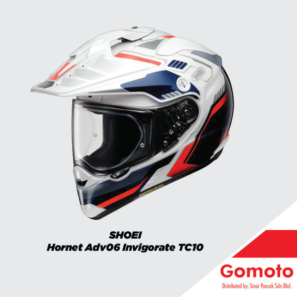 SHOEI HORNET ADV06 INVIGORATE TC-10