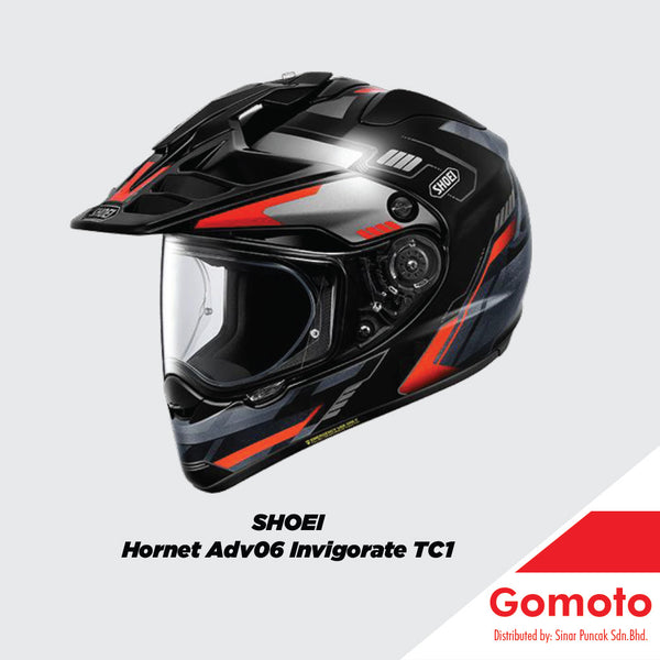 SHOEI HORNET ADV06 INVIGORATE TC-1
