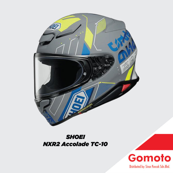 SHOEI NXR2 ACCOLADE TC-10