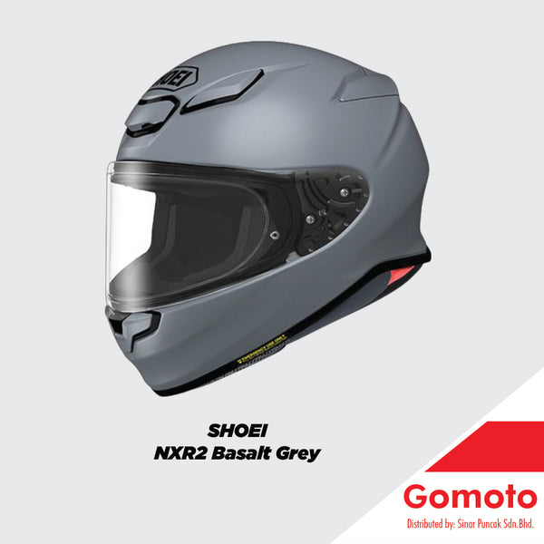 SHOEI NXR2 BASALT GREY