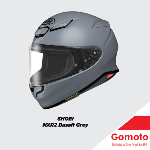 SHOEI NXR2 BASALT GREY