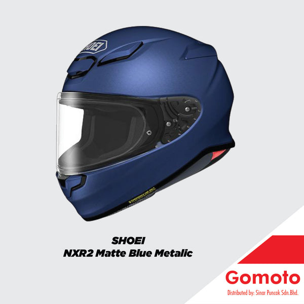 SHOEI NXR2 MATTE BLUE METALLIC