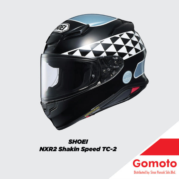 SHOEI NXR2 SHAKIN SPEED TC-2