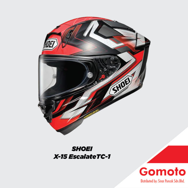 SHOEI HELMET X-15 ESCALATE TC-1