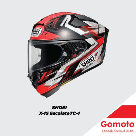 SHOEI HELMET X-15 ESCALATE TC-1