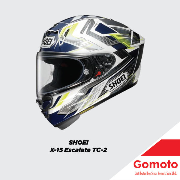 SHOEI HELMET X-15 ESCALATE TC-2