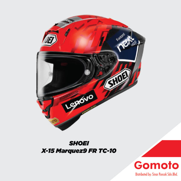 SHOEI HELMET X-15 MARQUEZ9 FR TC-10