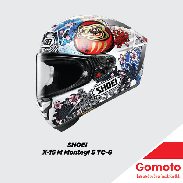 SHOEI HELMET X-15 M MONTEGI 5 TC-6