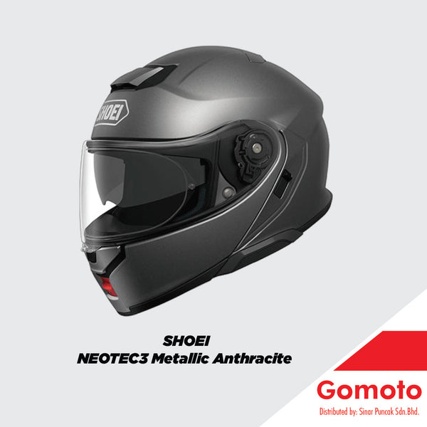 SHOEI NEOTEC3 METALLIC ANTHRACITE
