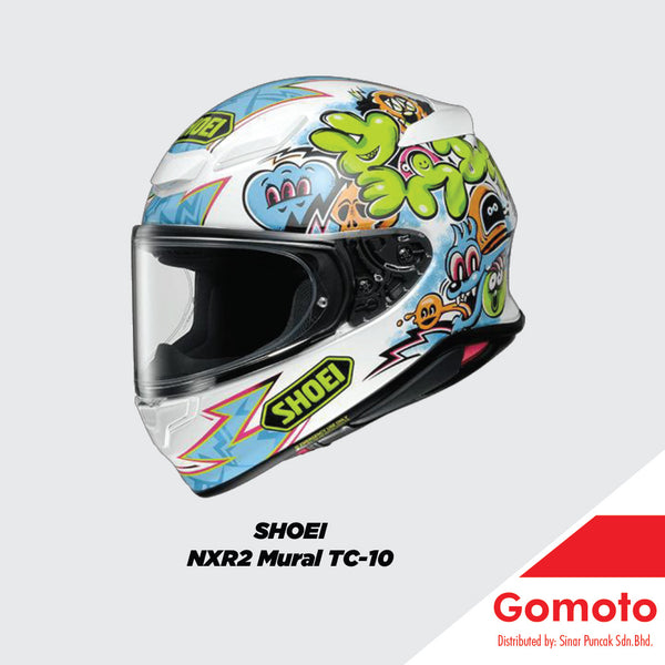 SHOEI NXR2 MURAL TC-10