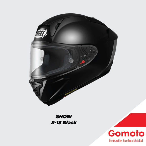 SHOEI HELMET X-15 BLACK