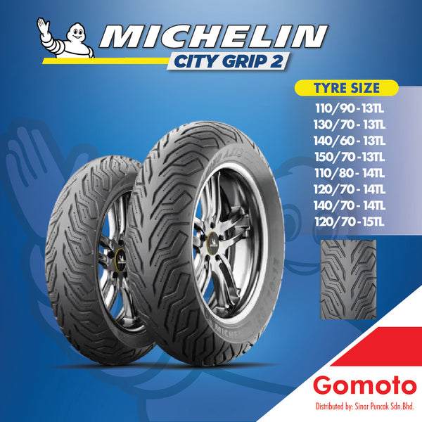 MICHELIN TYRE CITY GRIP 2