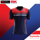 RK “THE CHOICE OF CHAMPIONS” V-Neck T-Shirt (Full Sublimation)