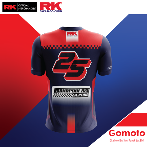 RK “THE CHOICE OF CHAMPIONS” V-Neck T-Shirt (Full Sublimation)